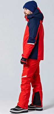 Превью Мужская горнолыжная куртка Куртка горнолыжная PHENIX Triangle Motif Red
